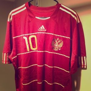 adidas Russia Home soccer Jersey 2010-2011